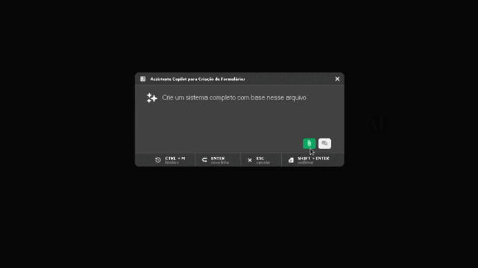 Upload de arquivo para entrada